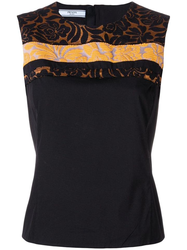 Prada Vintage 2000's Fitted Top - Black