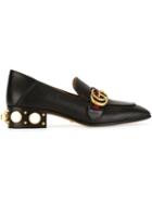 Gucci Embellished Heel Pumps