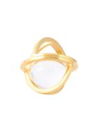Lara Bohinc Planetaria Ring, Women's, Size: 54, Metallic, Sterling Silver/gold Vermeil