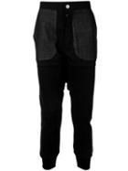Unravel Project Dropped Crotch Trousers - Black