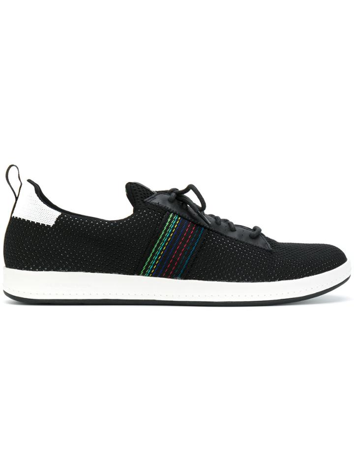 Ps By Paul Smith Zigzag Detail Sneakers - Black