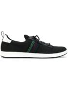 Ps By Paul Smith Zigzag Detail Sneakers - Black
