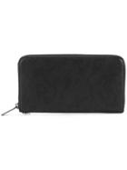 Yohji Yamamoto Zipped Wallet - Black
