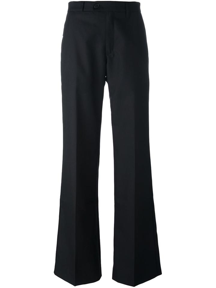 Aries Straight Leg Trousers, Women's, Size: 26, Black, Polyester/virgin Wool