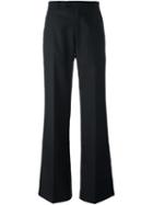 Aries Straight Leg Trousers, Women's, Size: 26, Black, Polyester/virgin Wool