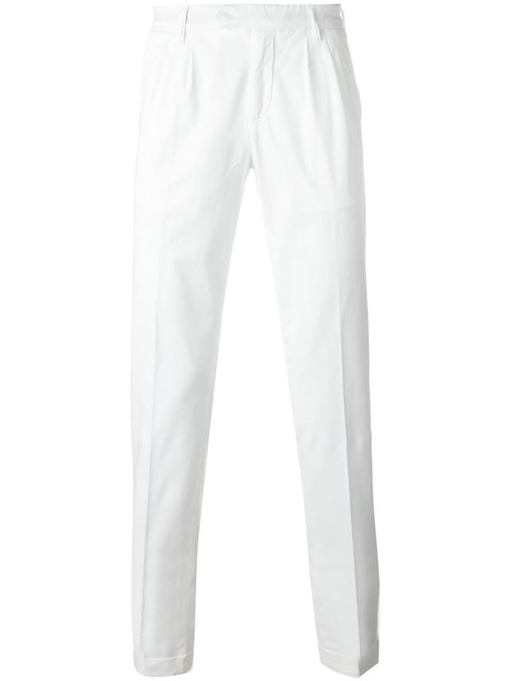 Eleventy Front Pleat Trousers
