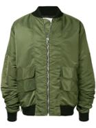 Strateas Carlucci Orchis Bomber Jacket - Green