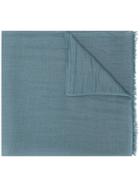 Faliero Sarti Plain Scarf - Green