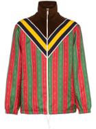 Gucci Printed Colour-block Zipped Jacket - 2073 Multi