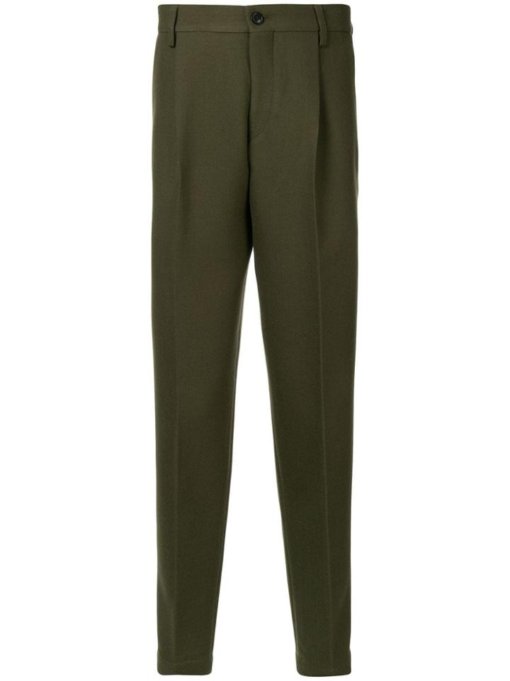Tomorrowland Flap Pockets Chinos - Green