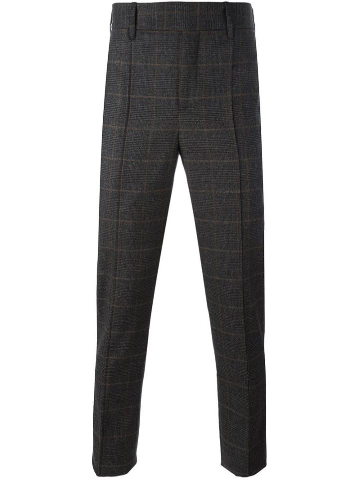 Neil Barrett Checked Tailored Trousers