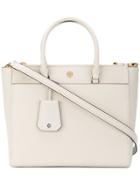 Tory Burch Robinson Double-zip Tote - White
