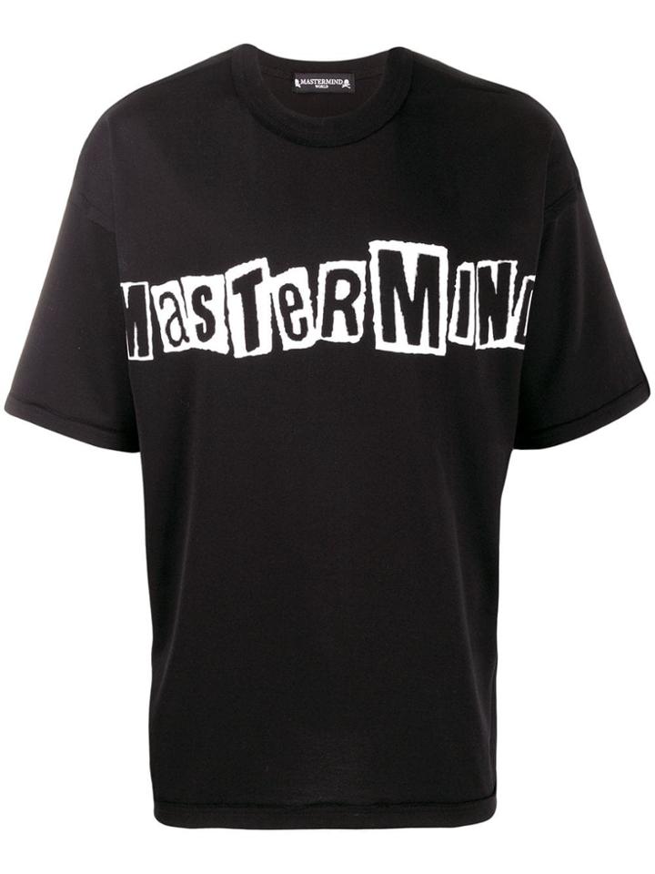 Mastermind World Logo Oversized T-shirt - Black