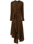 Petar Petrov Dover Polka Dot Silk Dress - Black