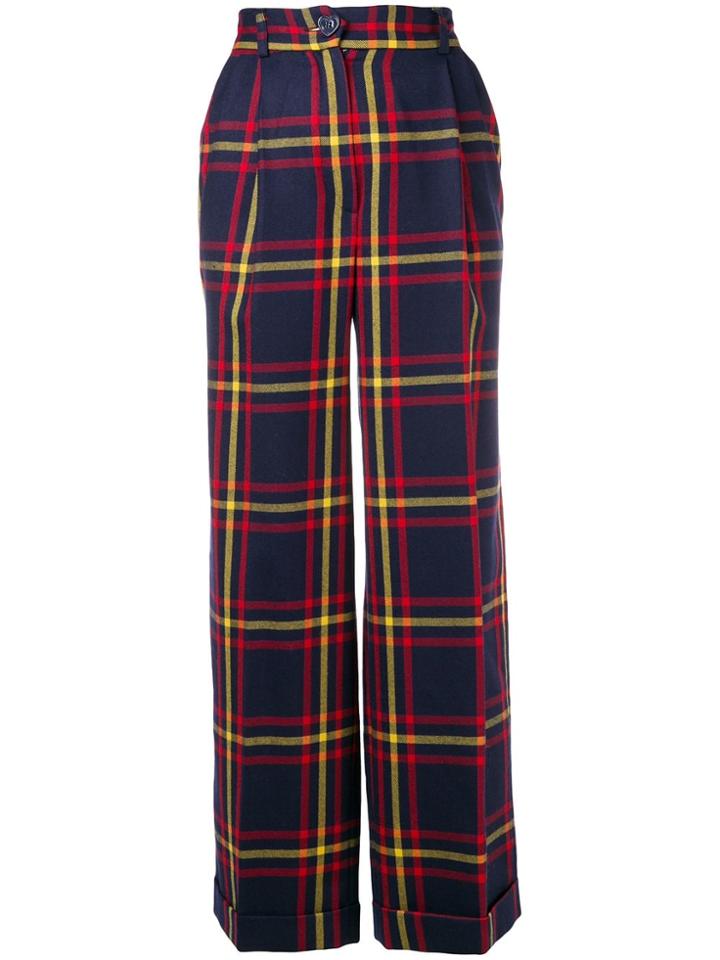 Moschino Vintage Moschino Trousers - Blue