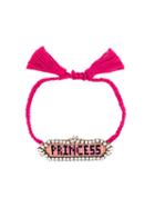 Shourouk 'princess' Beaded Bracelet, Women's, Pink/purple