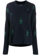 Zadig & Voltaire Star-intarsia Jumper - Blue