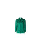 Gustin Gucci Blouse Green Silk