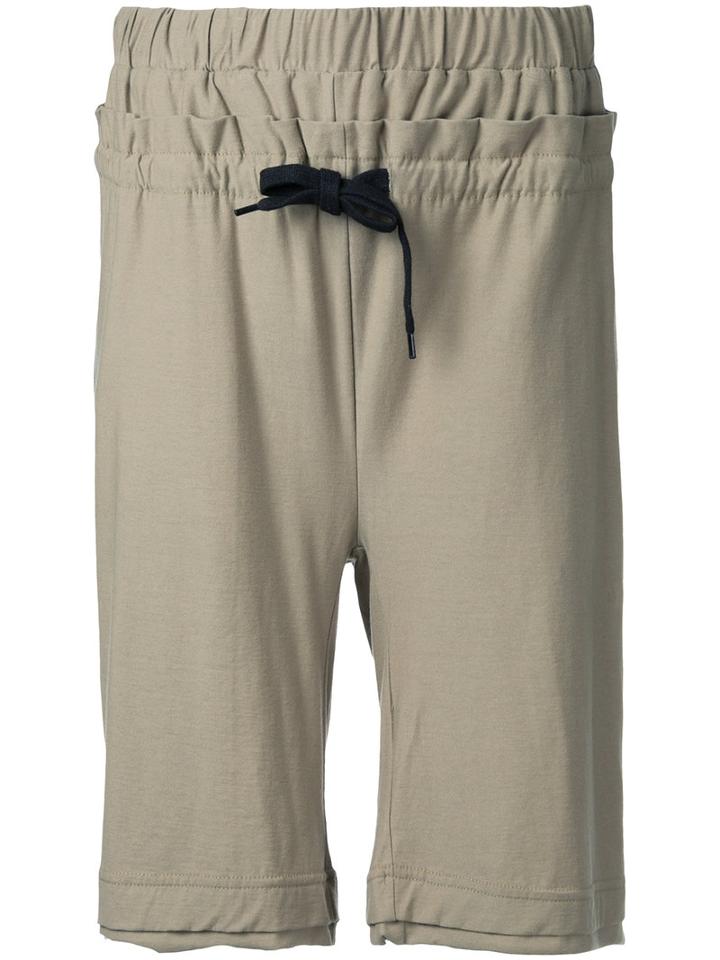 First Aid To The Injured - Haemin Shorts - Women - Cotton - 3, Women's, Green, Cotton