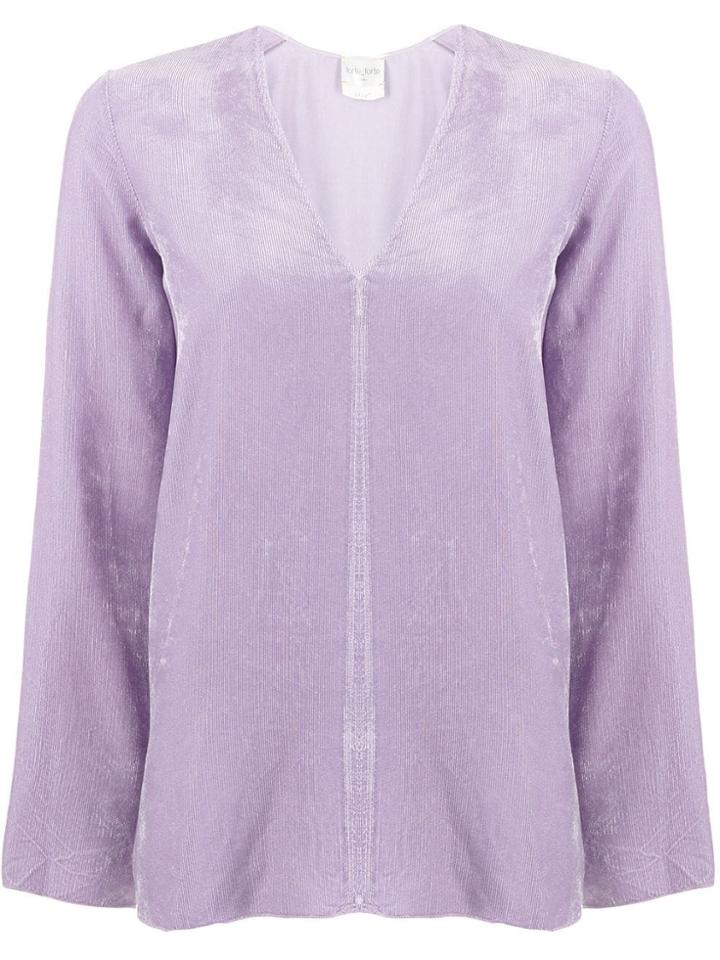 Forte Forte Relaxed Shirt - Purple