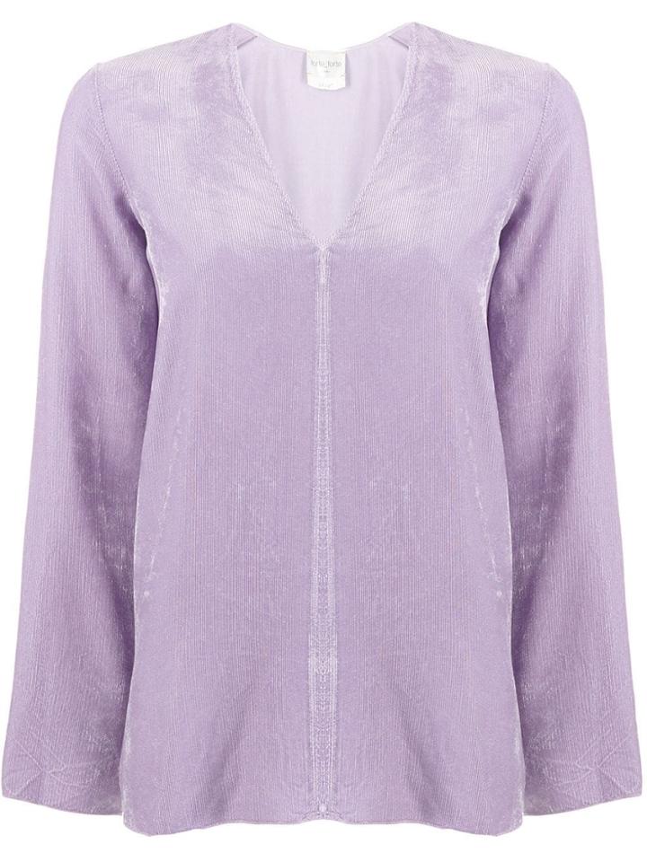 Forte Forte Relaxed Shirt - Purple