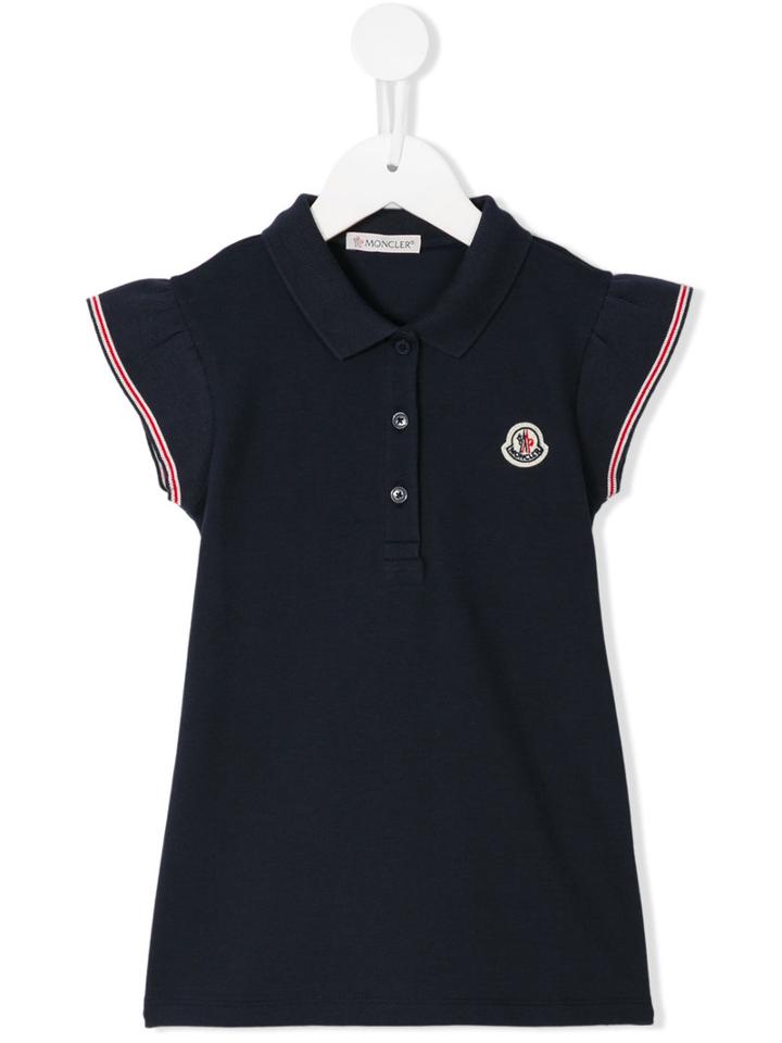 Moncler Kids Polo Dress, Toddler Girl's, Size: 3 Yrs, Blue