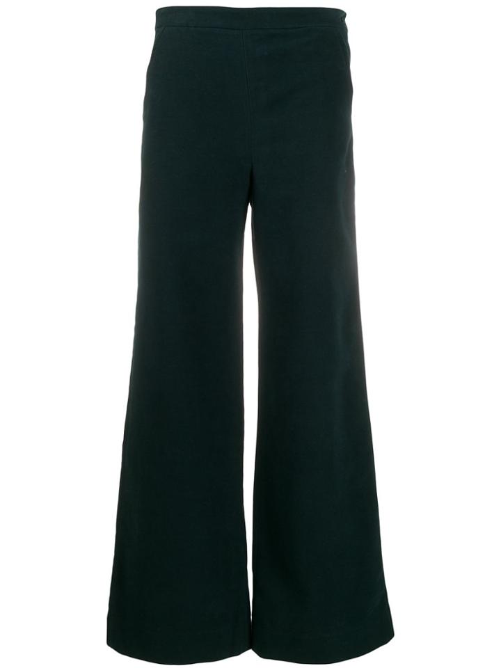 Katharine Hamnett London Wide Leg Trousers - Green