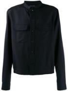 Emporio Armani Relaxed-fit Shirt Jacket - Blue