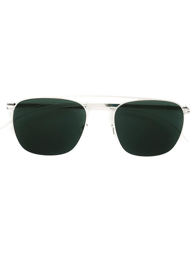 Mykita - 'lite Sunvalto' Sunglasses - Unisex - Acetate/metal (other) - One Size, Grey, Acetate/metal (other)