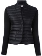 Moncler Padded Front Jacket, Women's, Size: Large, Black, Polyamide/polyester/feather Down