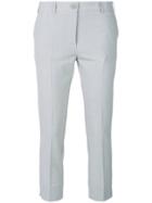 Erika Cavallini Cropped Tailored Trousers - Grey