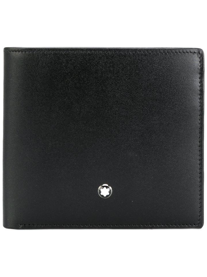 Montblanc Logo Bi-fold Wallet - Black
