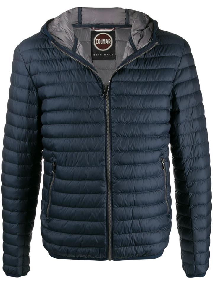 Colmar Zipped Long-sleeve Jacket - Blue
