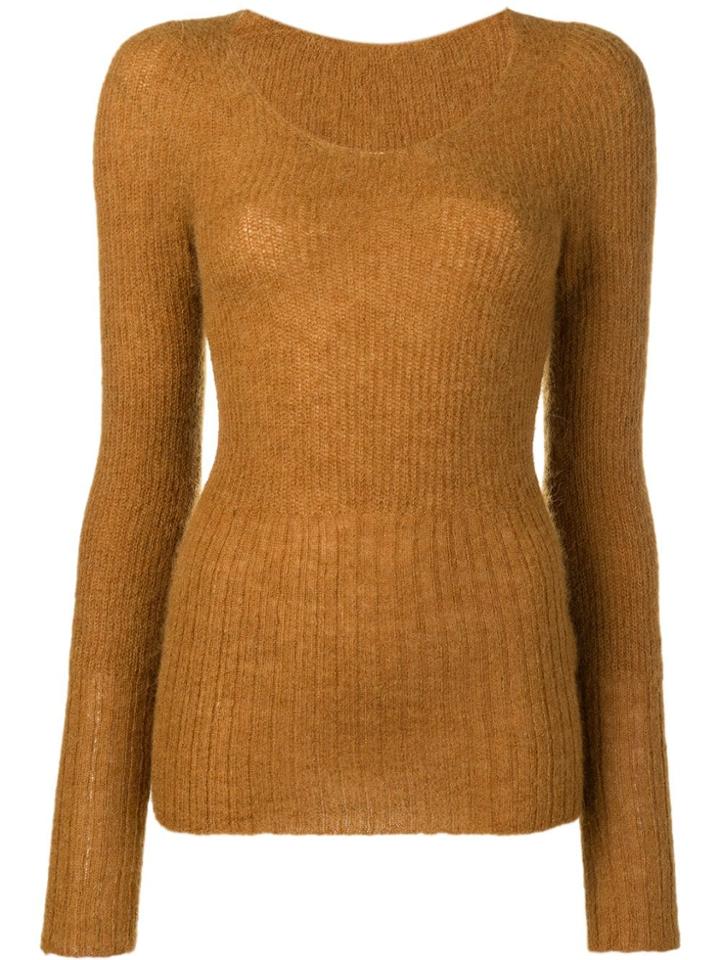 Jacquemus Perfectly Fitted Sweater - Brown