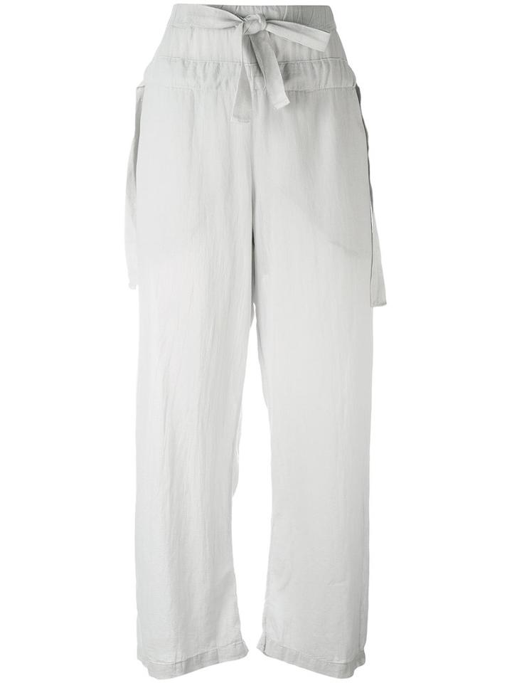 Lost & Found Rooms - Taped Trousers - Women - Cotton - M, Grey, Cotton