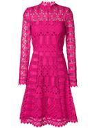 Temperley London Amelia Lace Dress - Pink