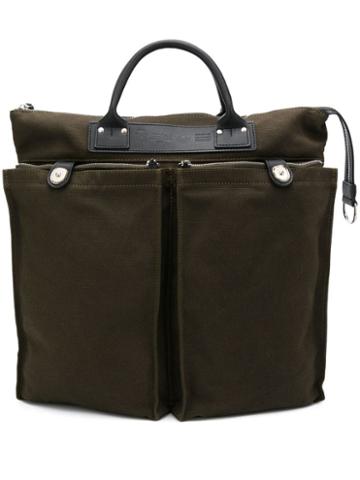 Felisi Zipped Pocket Backpack - Brown