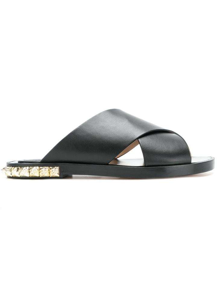 Stuart Weitzman Rockrose Sandals - Black