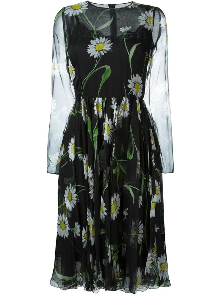 Dolce & Gabbana Floral Print Dress