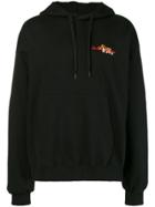 Doublet Logo Patch Hoodie - Black