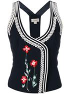 Temperley London Creek Tailored Waistcoat - Black