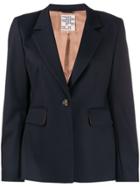 Baum Und Pferdgarten Slim-fit Single-breasted Blazer - Blue
