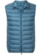 Cerruti 1881 Padded Zipped-up Gilet - Blue