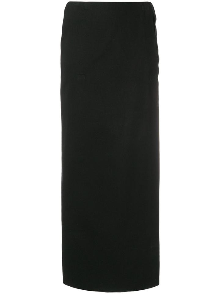 Stephen Sprouse Vintage Warp Skirt - Black