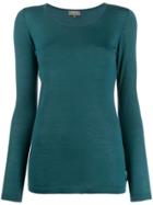 N.peal Cashmere Round Neck Sweater - Blue
