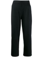 Odeeh Pin Stripe Trousers - Blue