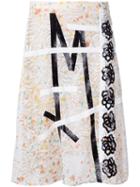 Christopher Kane Lace Embroidered Midi Skirt