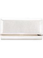 Jimmy Choo Maia Clutch, Women's, Nude/neutrals, Leather