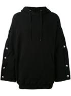 Y / Project - Oversized Hoodie - Unisex - Cotton/spandex/elastane - S, Black, Cotton/spandex/elastane