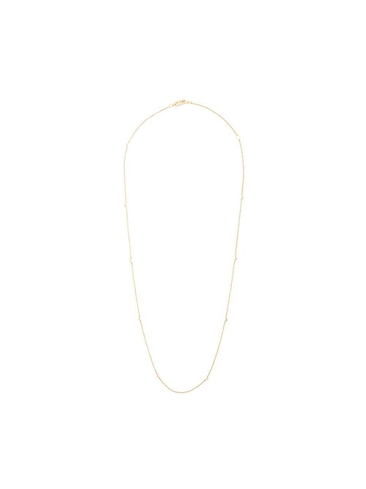 Eva Fehren 18kt Rose Gold Jag Diamond Necklace